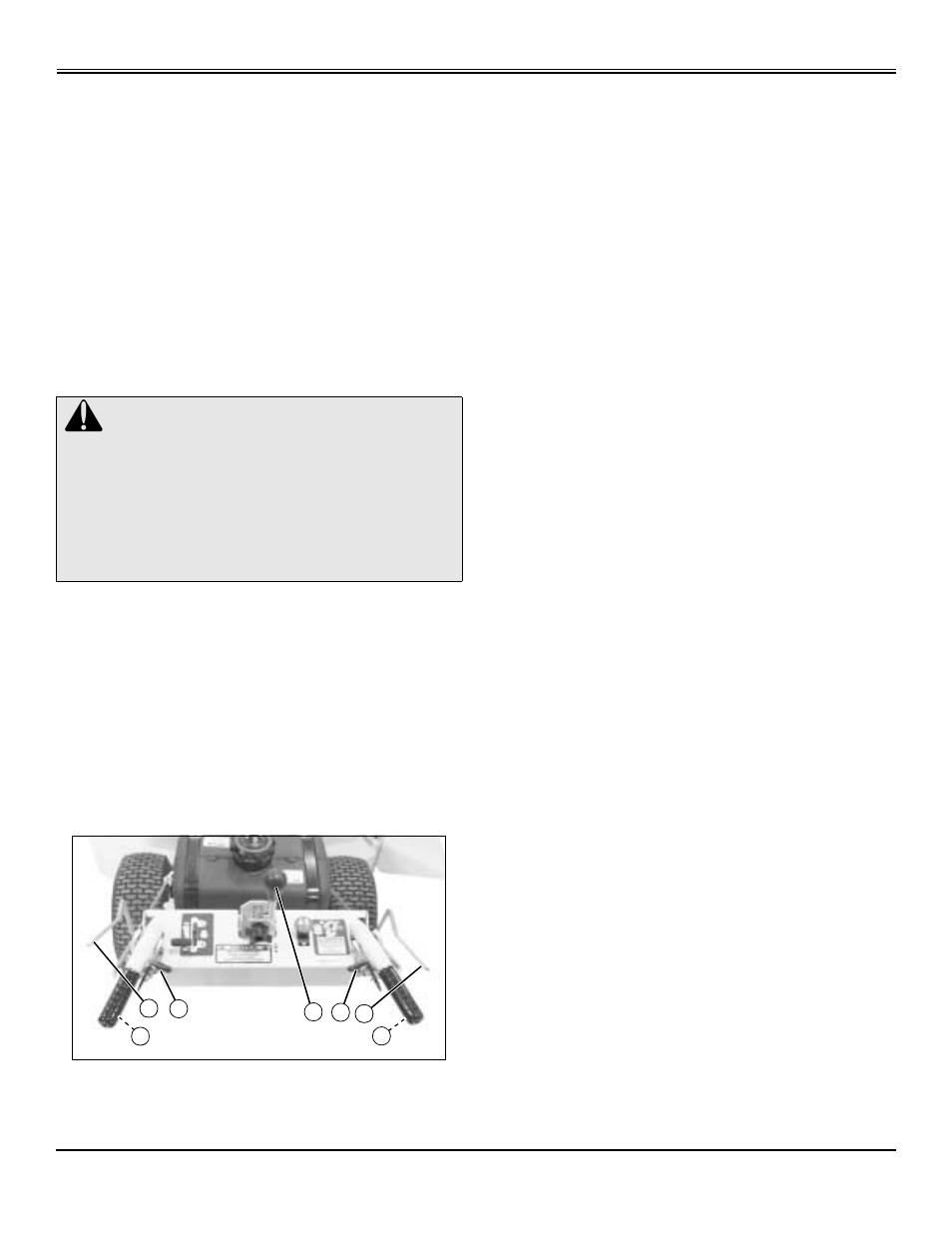 Stopping the engine, Operating the machine, Stopping the machine | Adjusting cut height, Operating | Great Dane Scamper HG GDB10025 User Manual | Page 12 / 88