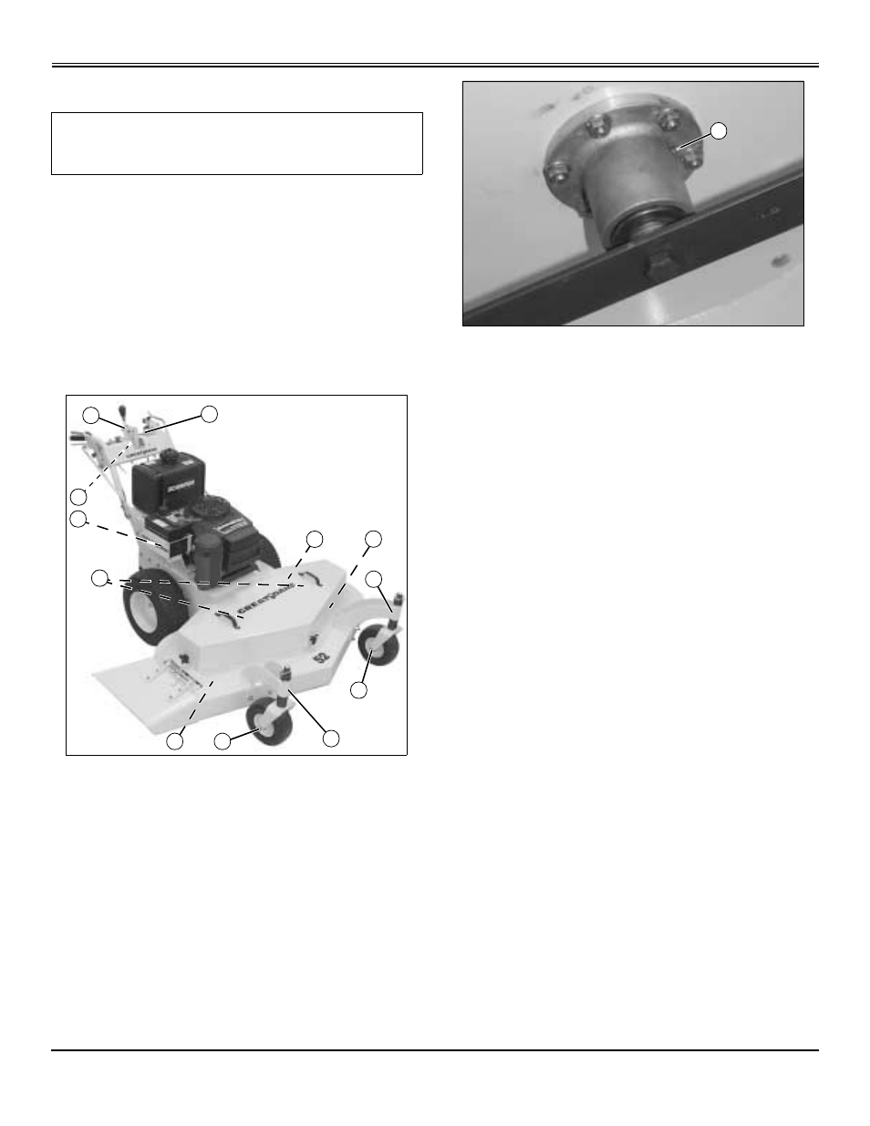 Service lubrication, Grease, Spray lubricant | Lubrication points | Great Dane Scamper HG GDB10025 User Manual | Page 16 / 88