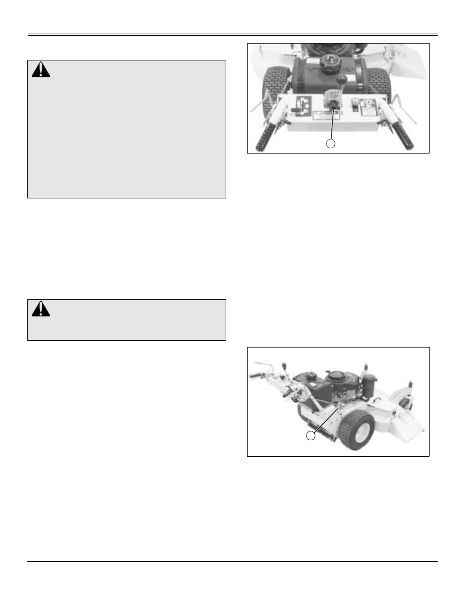 Mantenimiento de la transmisión, Evitar los gases de escape, Aceite de la transmisión | Ajuste del reglaje de la transmisión | Great Dane Scamper HG GDB10025 User Manual | Page 64 / 88