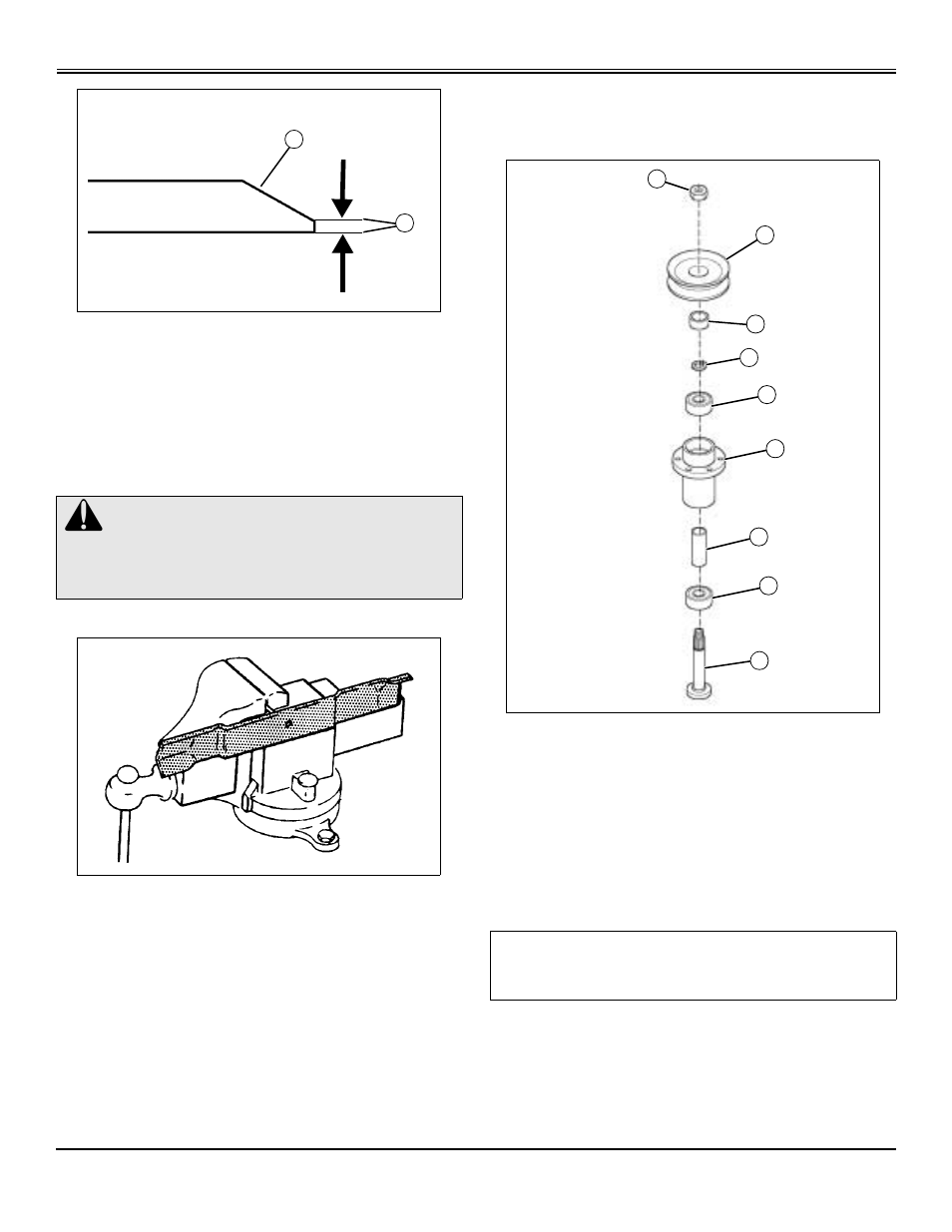 Equilibrado de las cuchillas, Mantenimiento del cortacésped | Great Dane Scamper HG GDB10025 User Manual | Page 68 / 88