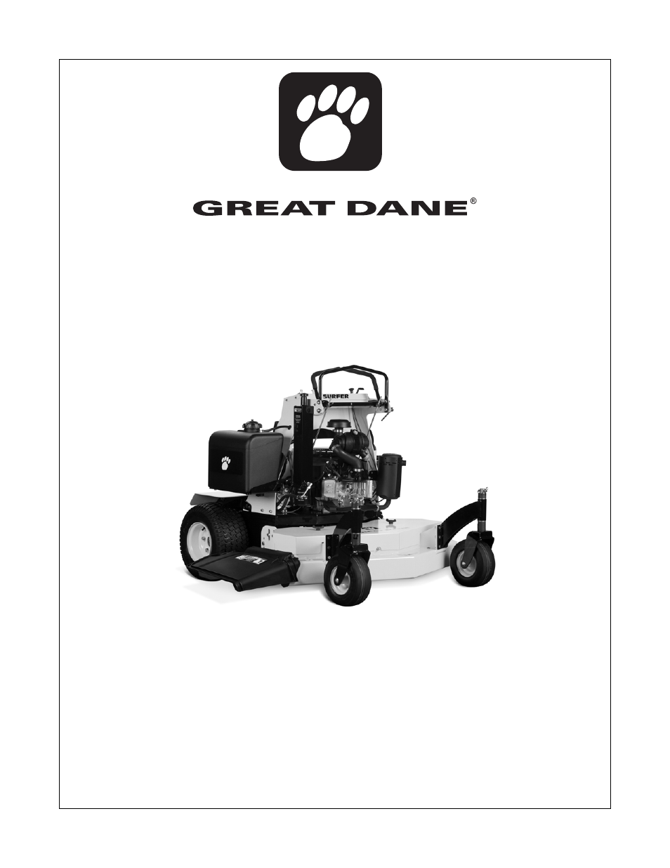 Great Dane Surfer GSRKW2352S User Manual | 65 pages