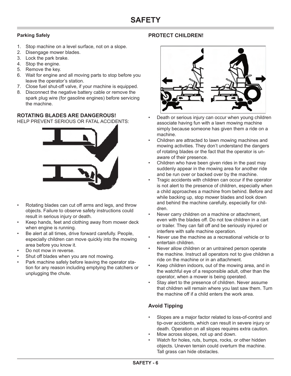 Safety | Great Dane GSRKA1934S User Manual | Page 8 / 64
