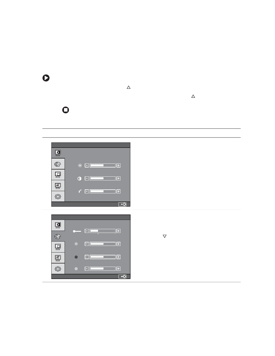 Locking the control buttons, To lock the control buttons, Osd menus | Gateway FPD1750 User Manual | Page 11 / 32