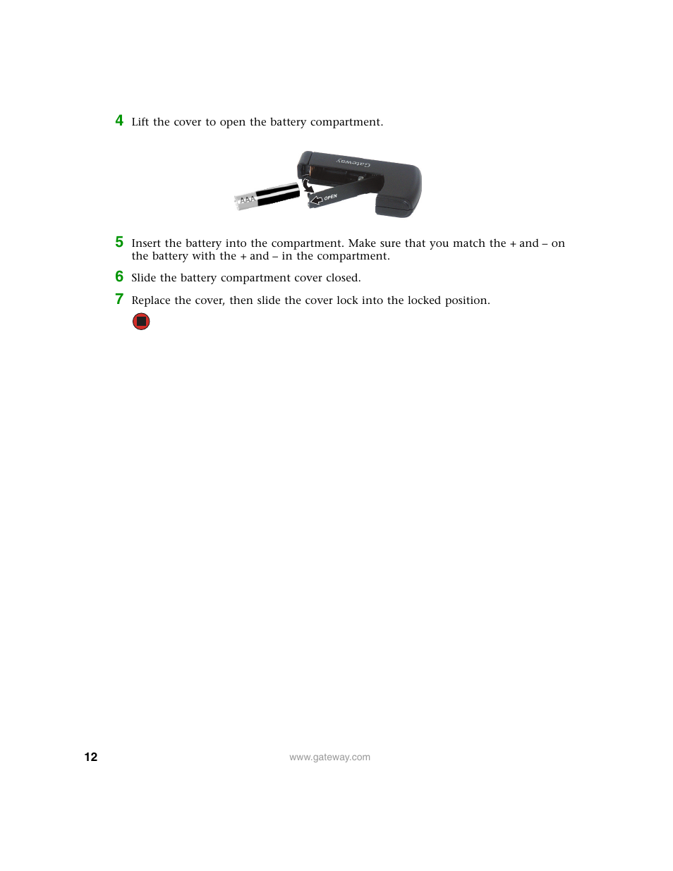 Gateway Projector 210 User Manual | Page 15 / 52