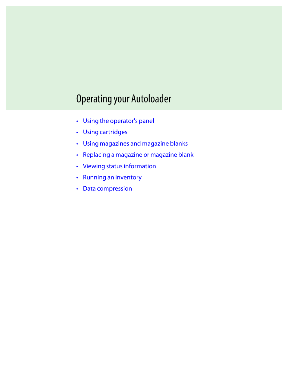 Operating your autoloader, Chapter 3: operating your autoloader, Chapter 3 | Gateway E-826R User Manual | Page 40 / 116