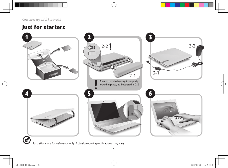 Gateway LT21 User Manual | Page 6 / 11