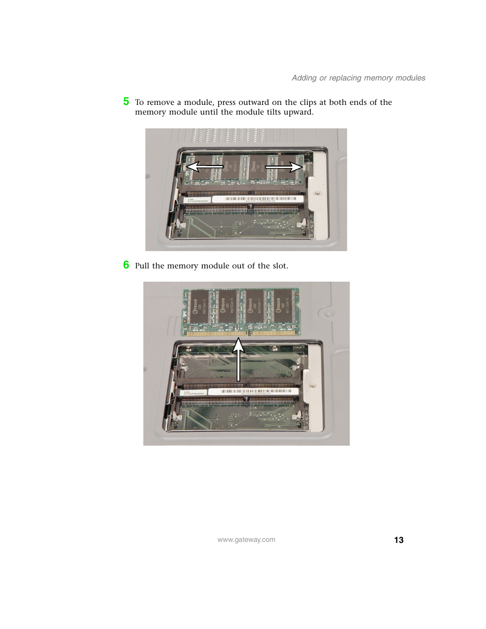 Gateway 1450 User Manual | Page 18 / 73