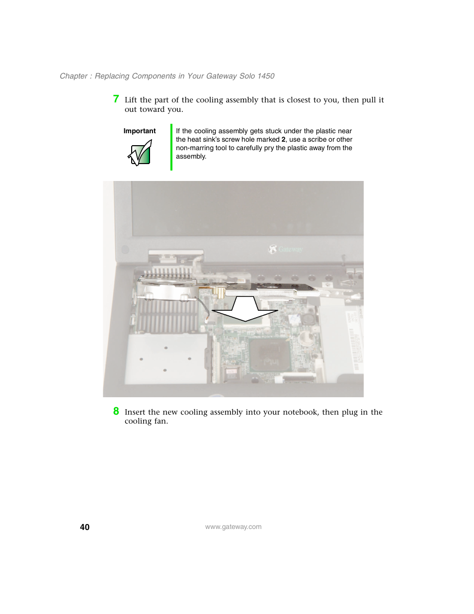 Gateway 1450 User Manual | Page 45 / 73