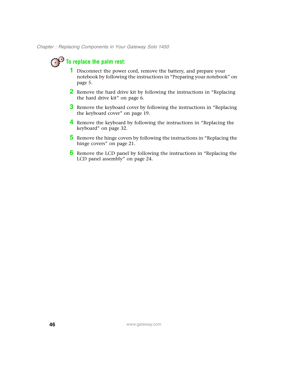 Gateway 1450 User Manual | Page 51 / 73