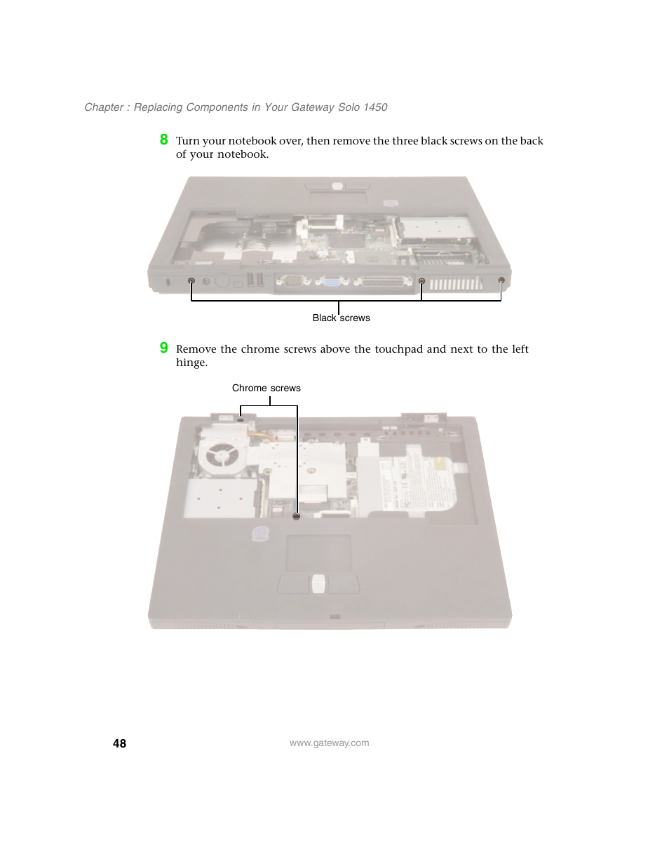 Gateway 1450 User Manual | Page 53 / 73