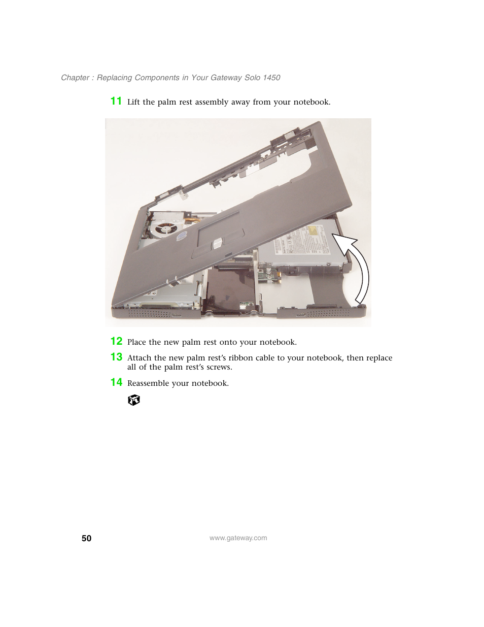 Gateway 1450 User Manual | Page 55 / 73