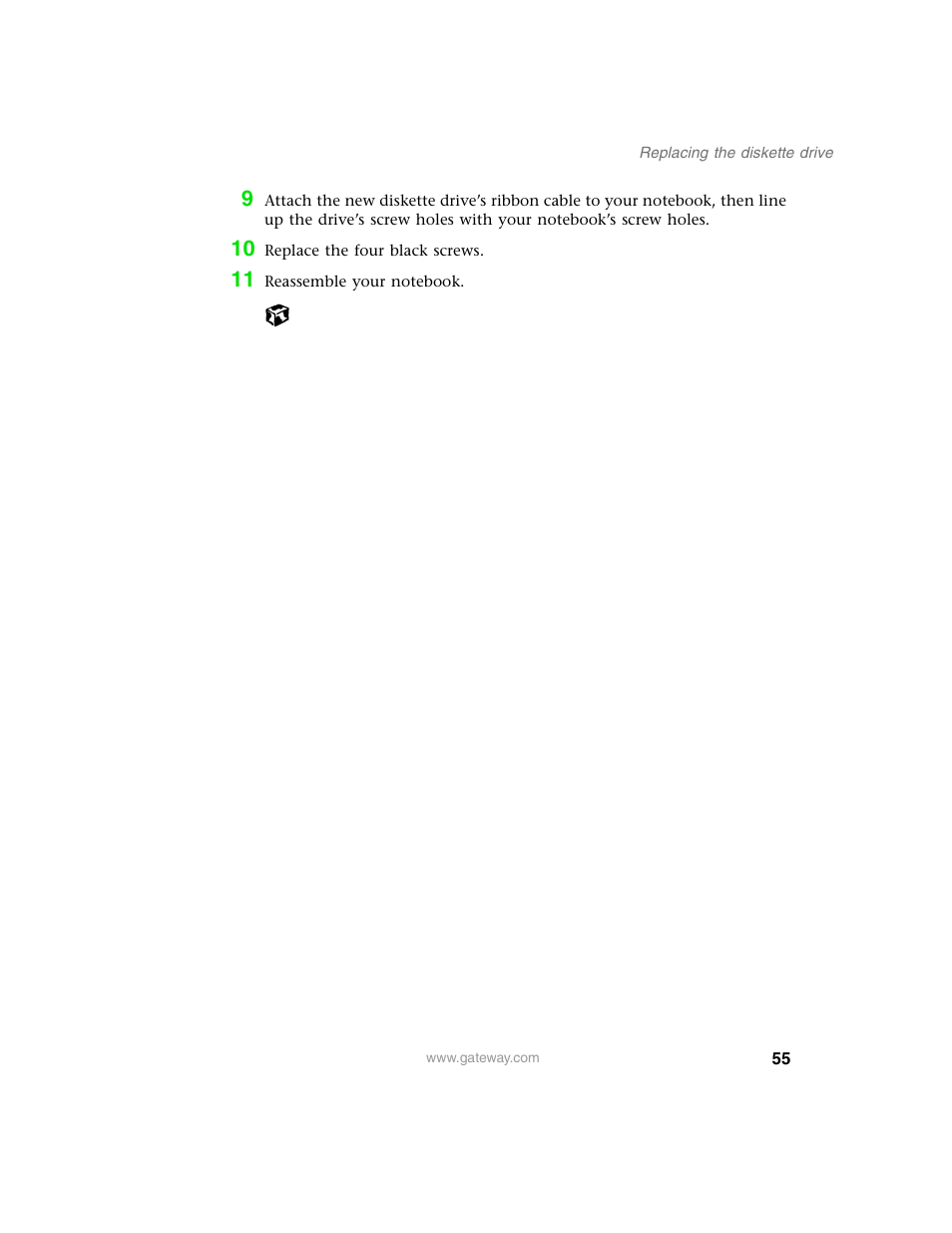 Gateway 1450 User Manual | Page 60 / 73