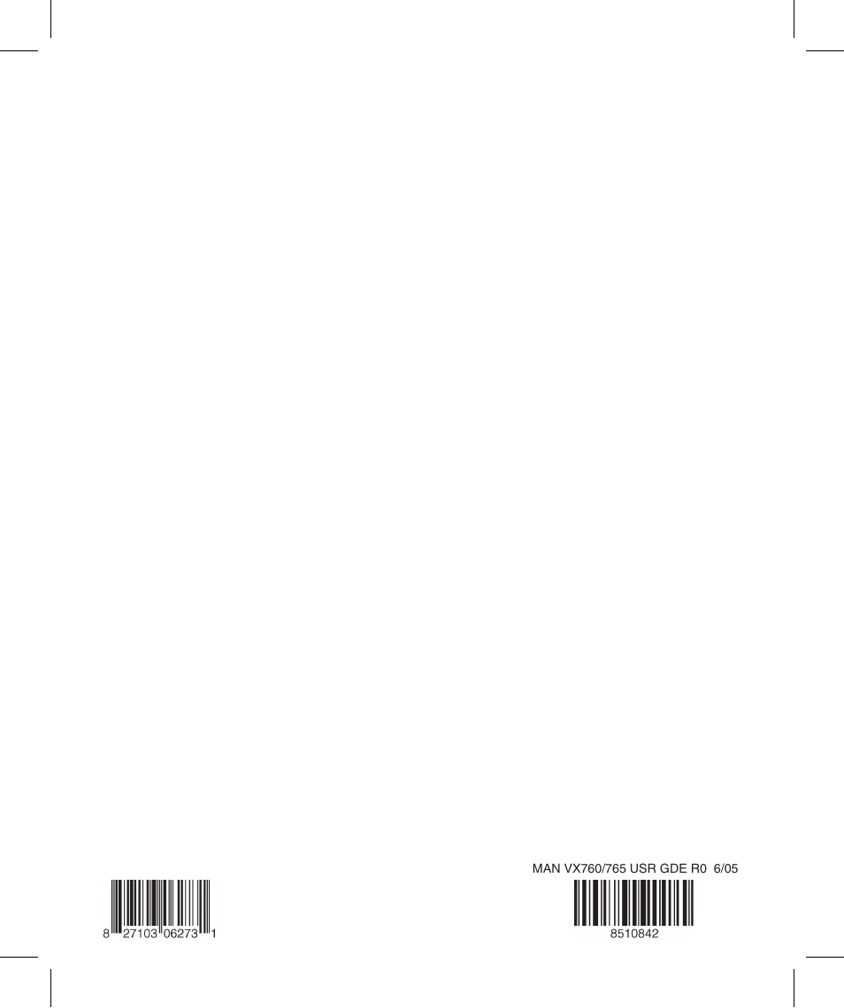 Gateway VX760 User Manual | Page 25 / 25