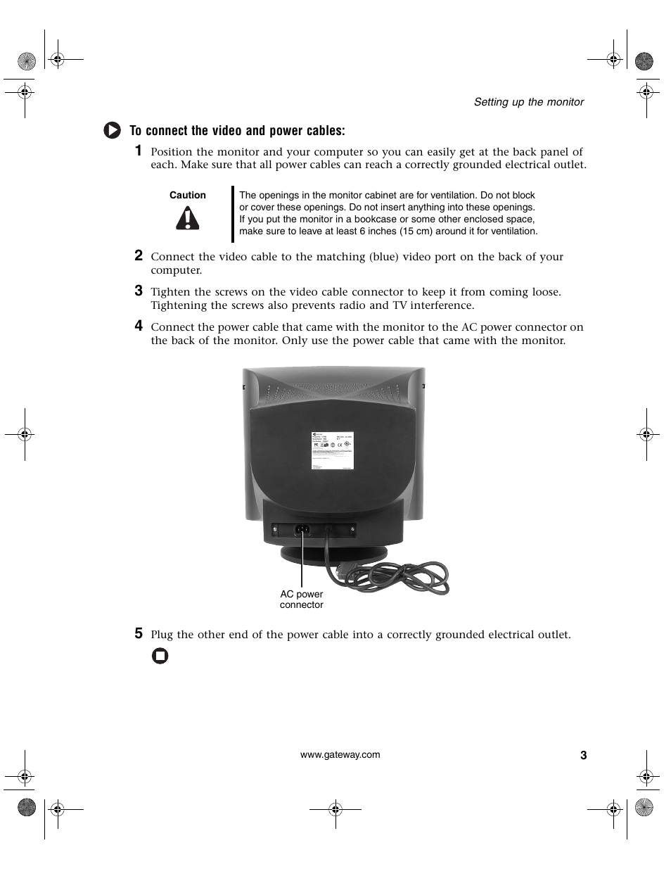 Gateway VX760 User Manual | Page 7 / 25