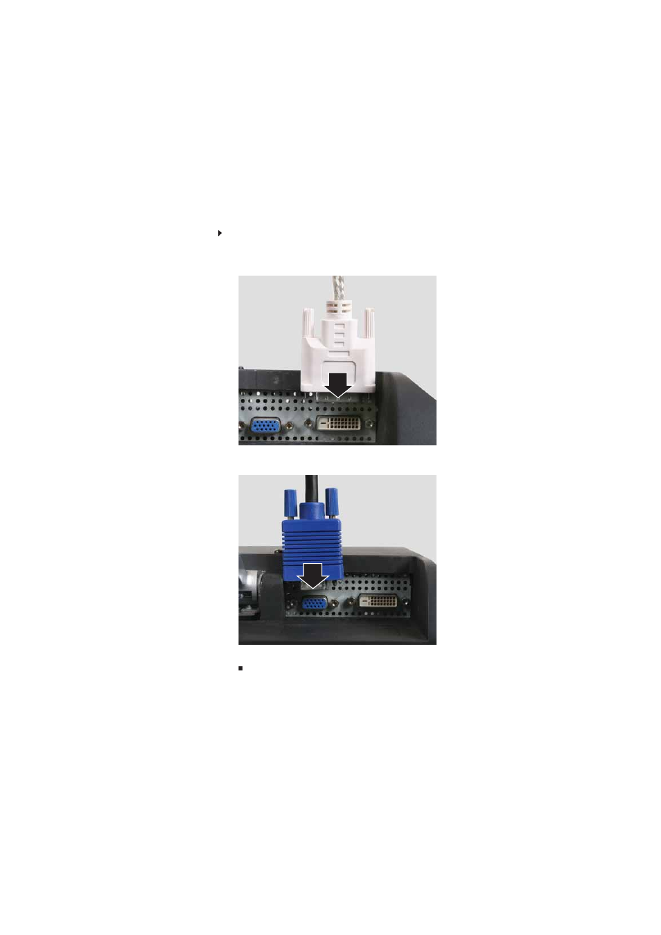 Connecting video inputs | Gateway HD1900 User Manual | Page 7 / 28