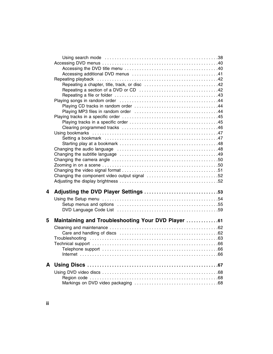 Gateway AD-520 User Manual | Page 4 / 92