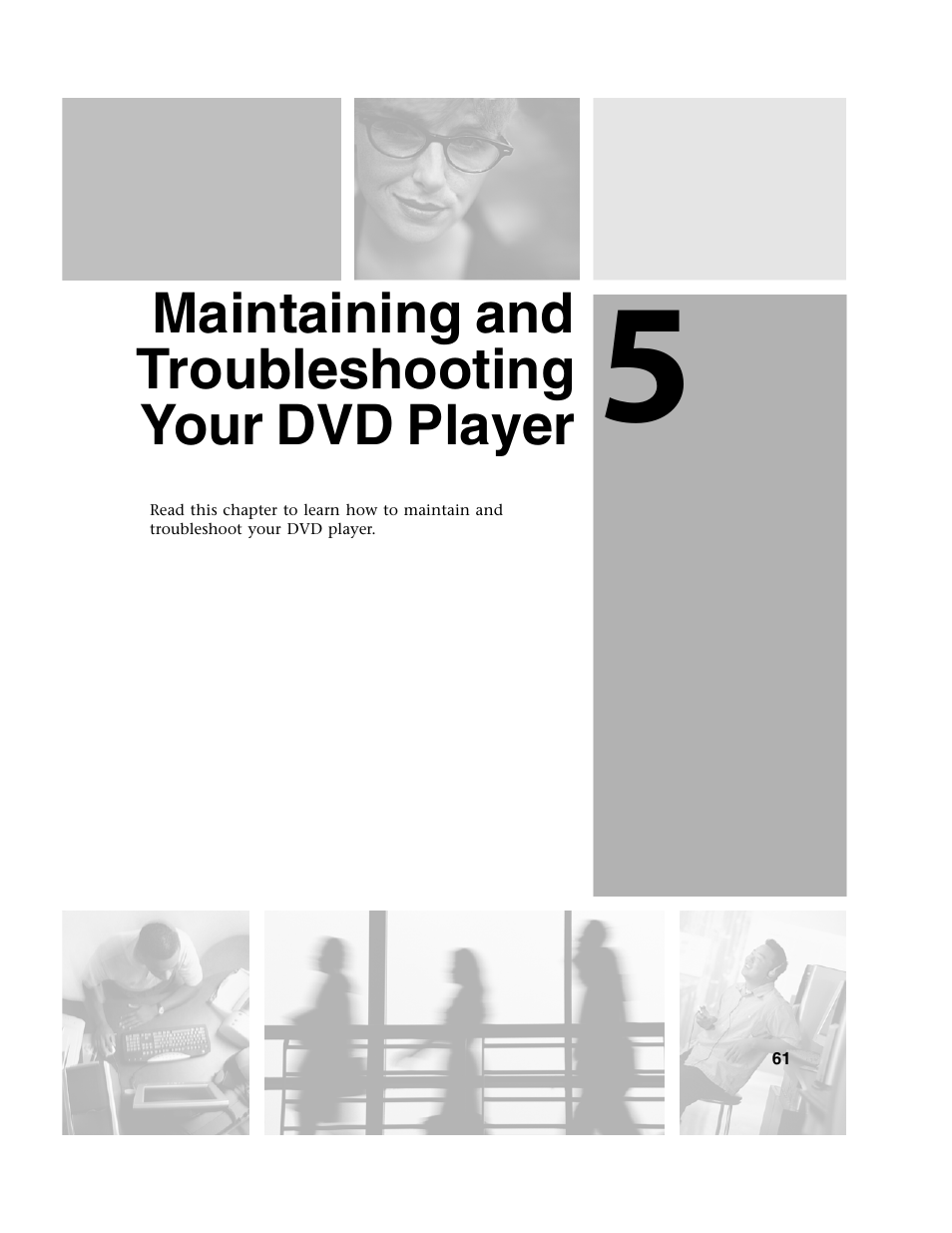 Maintaining and troubleshooting your dvd player | Gateway AD-520 User Manual | Page 67 / 92