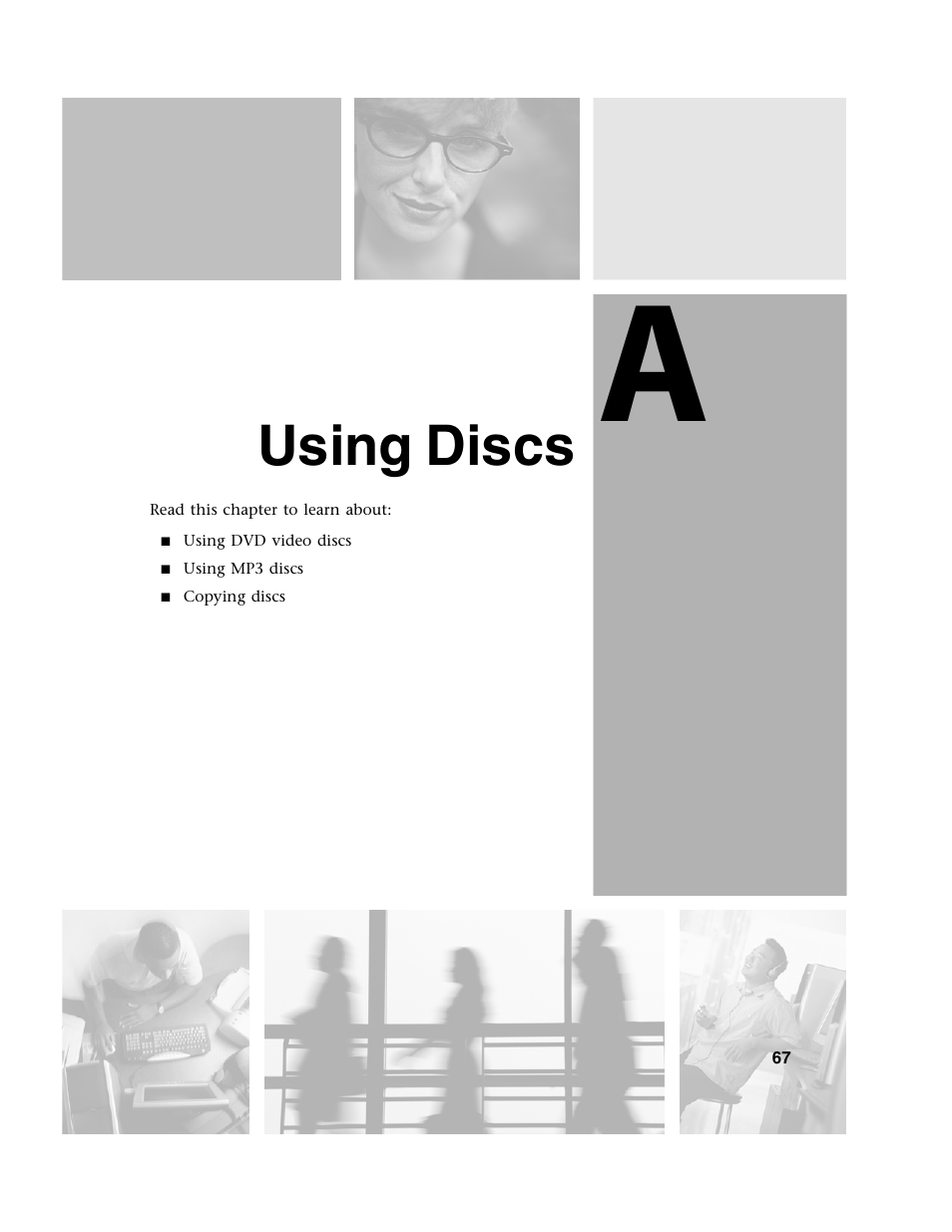 Using discs | Gateway AD-520 User Manual | Page 73 / 92