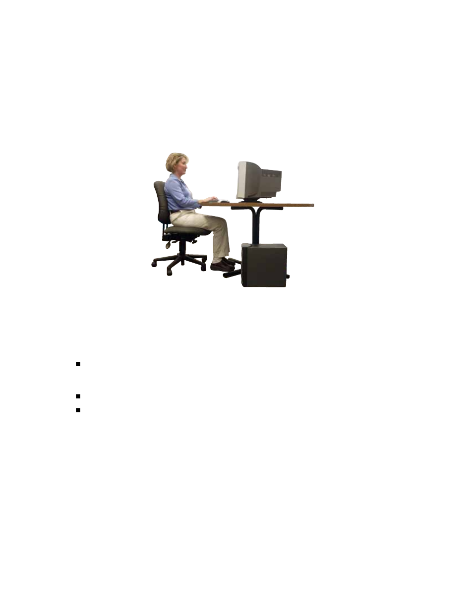 Working safely, Reducing eye strain | Gateway E-4100 User Manual | Page 28 / 144