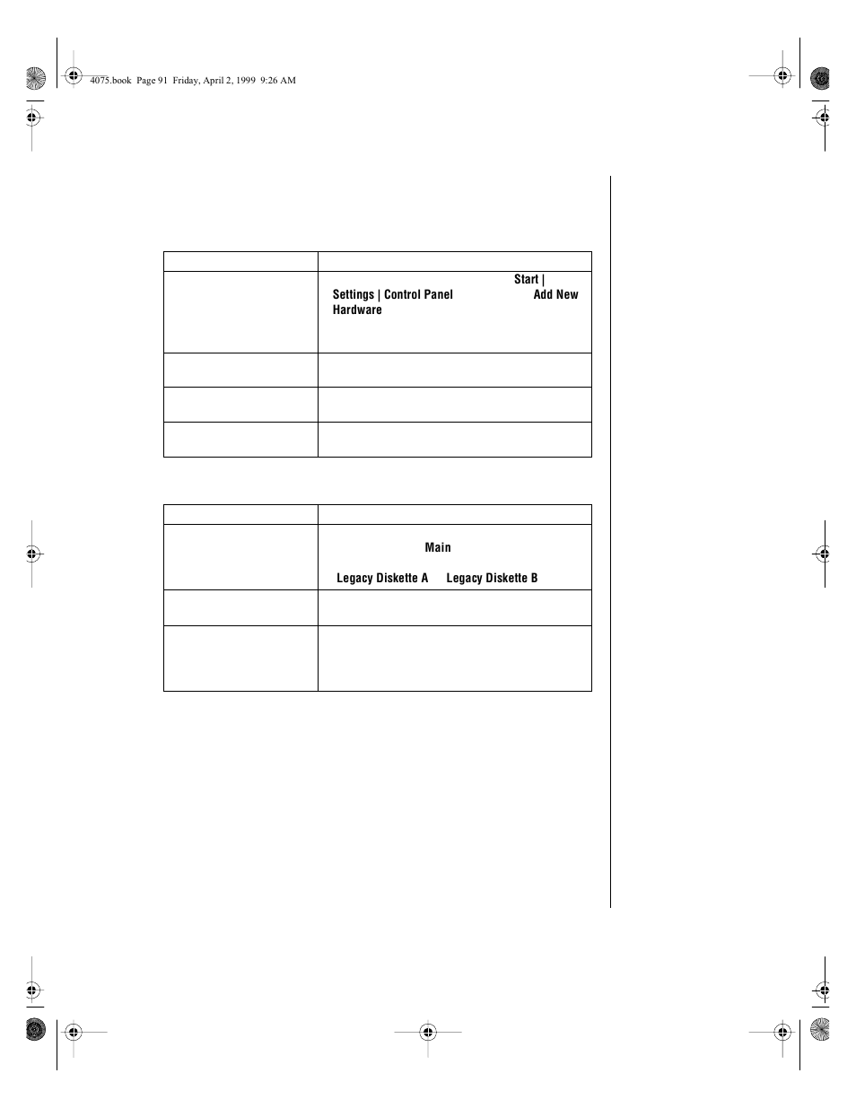 Peripheral/adapter problems | Gateway ALR 7300 User Manual | Page 101 / 138