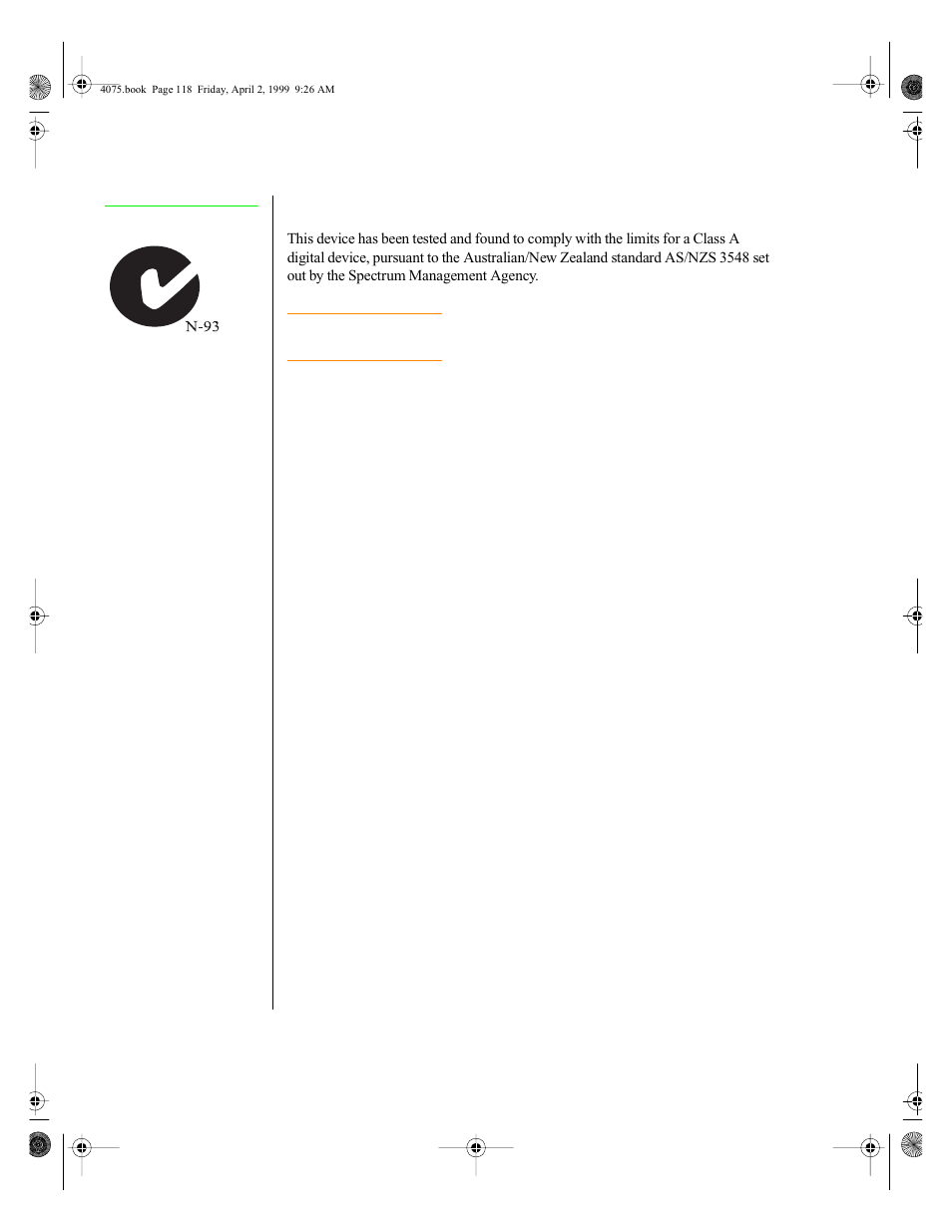 Australia/new zealand notice | Gateway ALR 7300 User Manual | Page 128 / 138