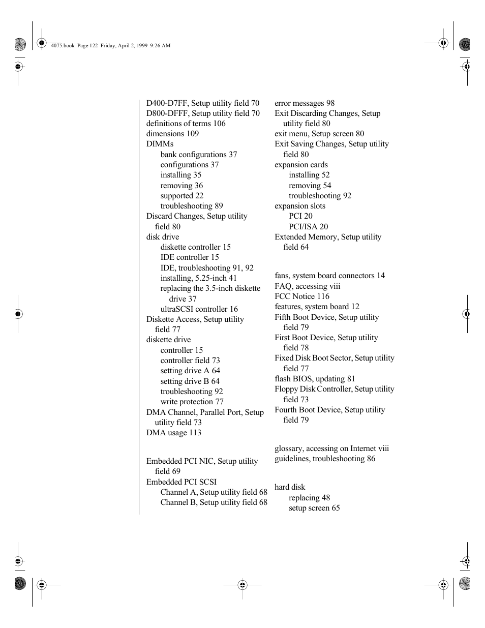 Gateway ALR 7300 User Manual | Page 132 / 138