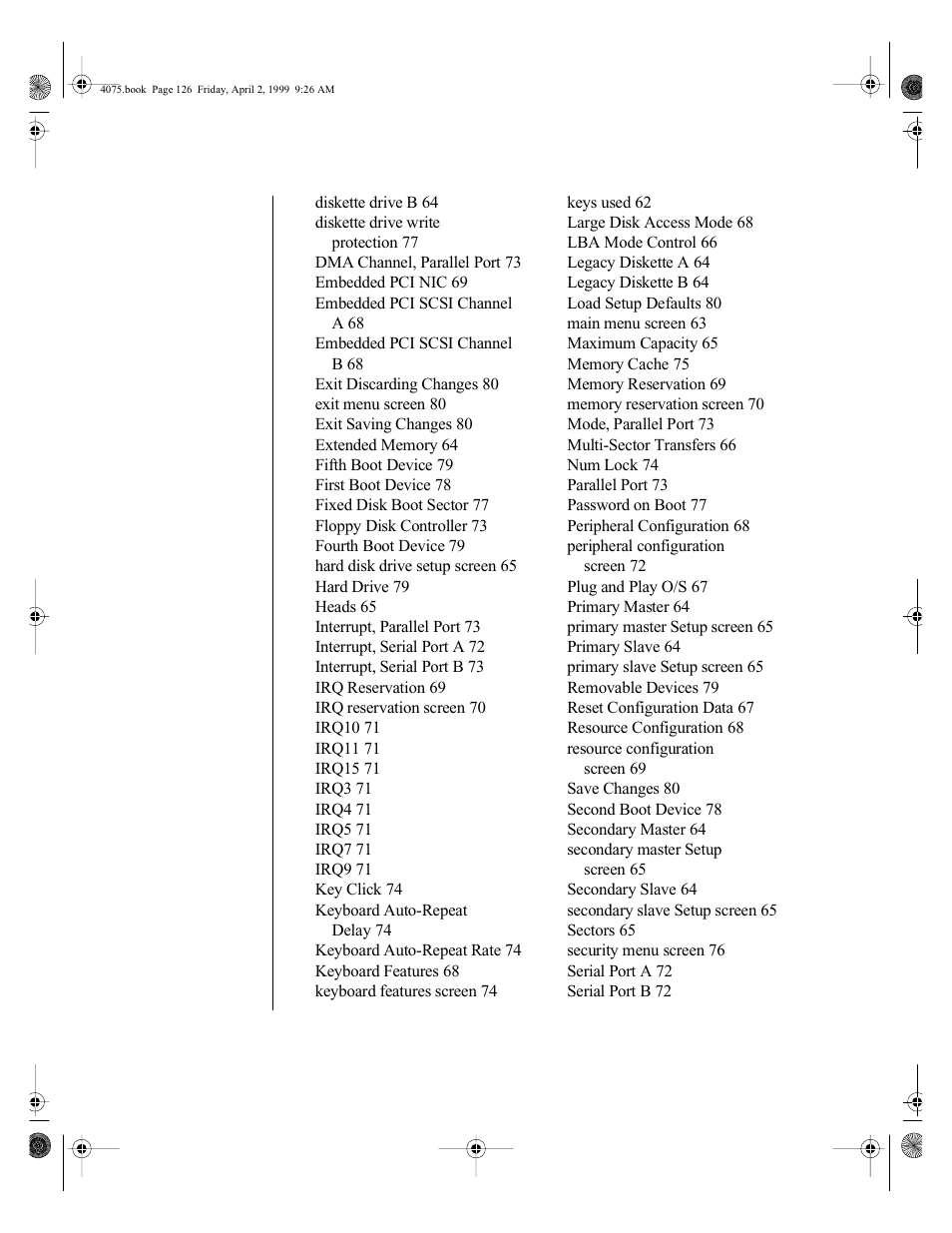 Gateway ALR 7300 User Manual | Page 136 / 138
