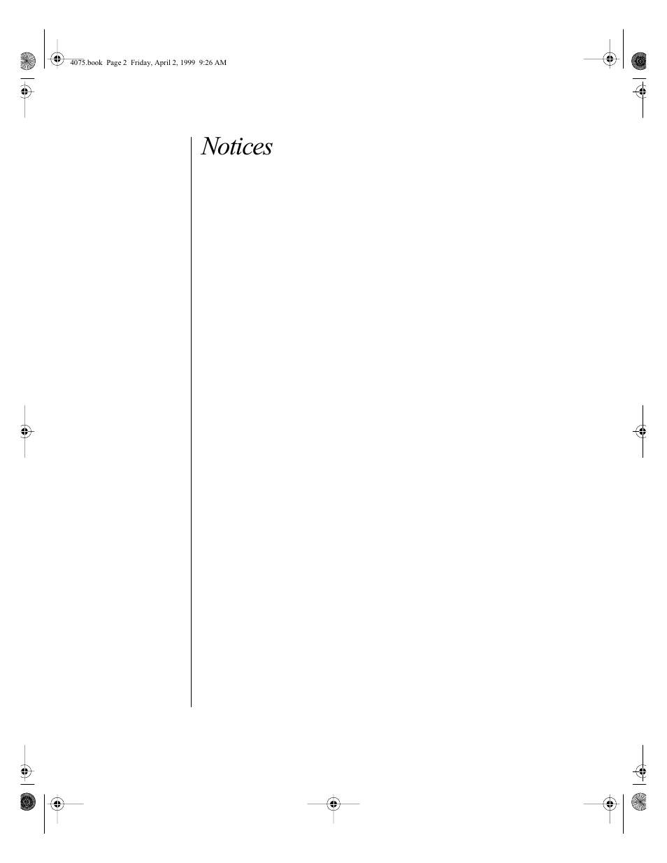 Notices | Gateway ALR 7300 User Manual | Page 2 / 138
