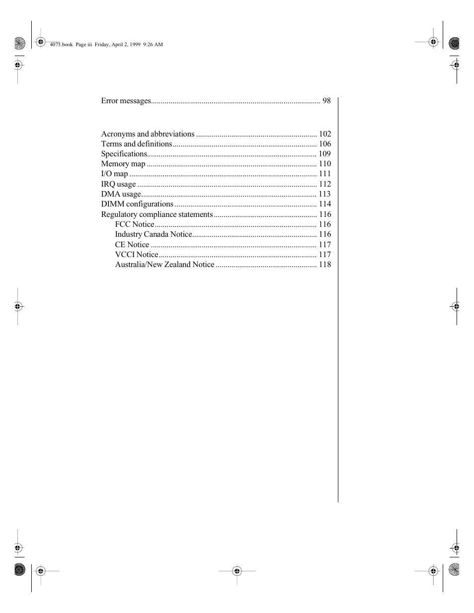 Gateway ALR 7300 User Manual | Page 5 / 138