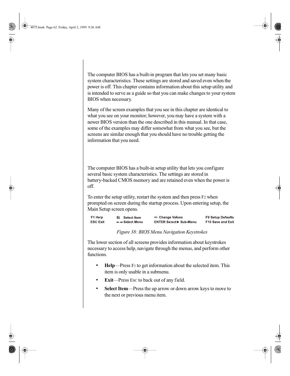 About the bios setup utility, Using the bios setup utility | Gateway ALR 7300 User Manual | Page 72 / 138