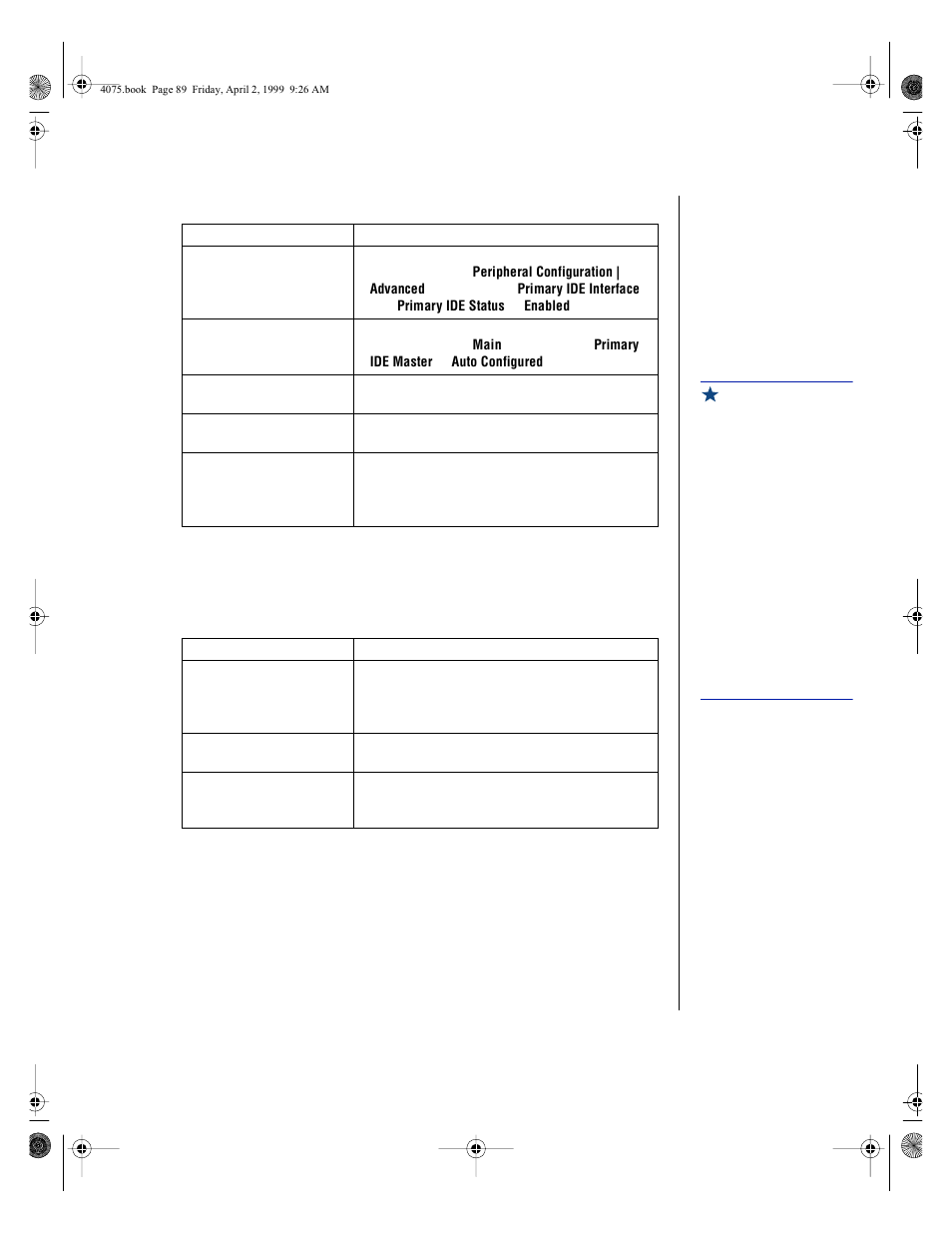 Memory/processor problems, The ide drive is not recognized by the system | Gateway ALR 7300 User Manual | Page 99 / 138