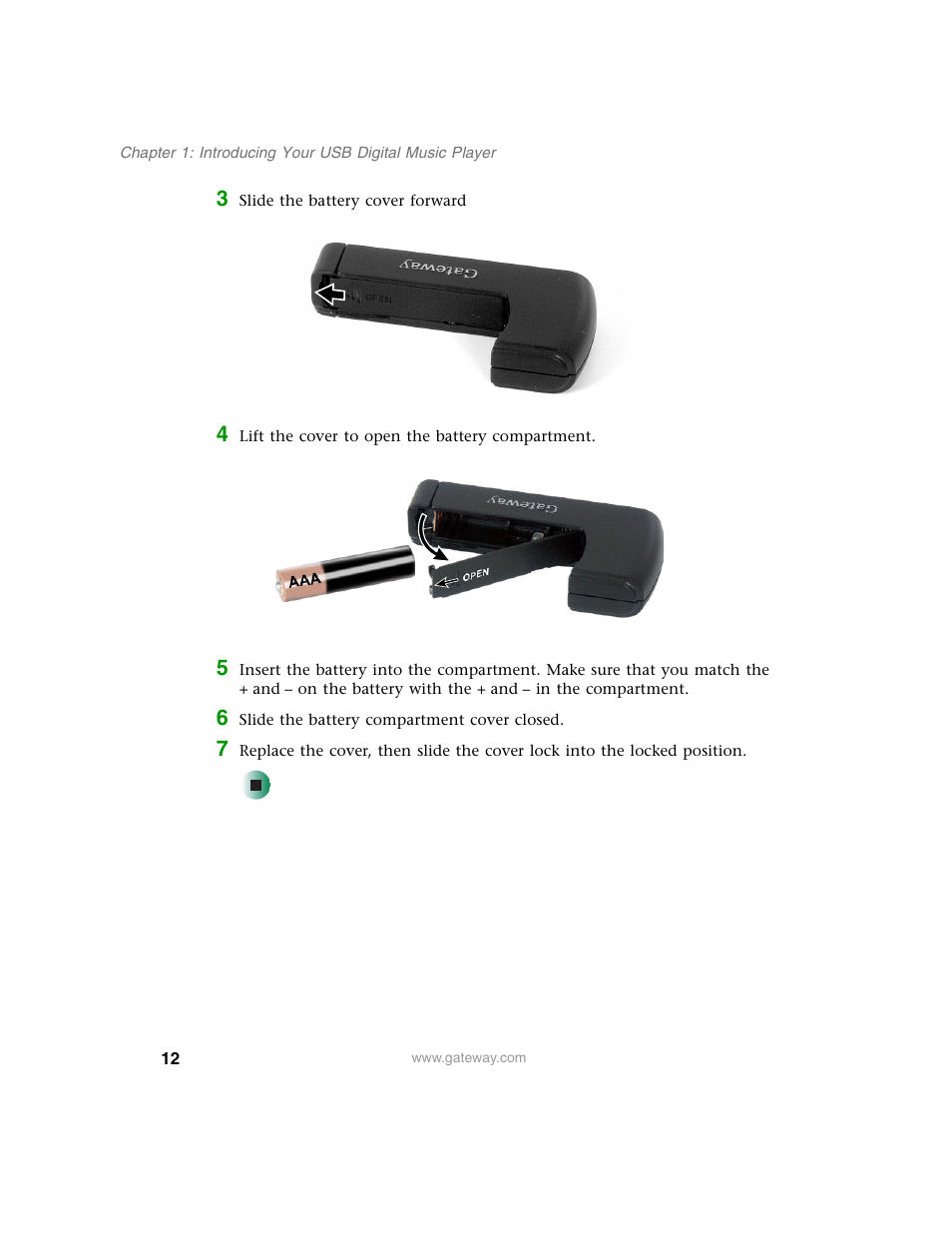 Gateway DMP-110 User Manual | Page 16 / 48