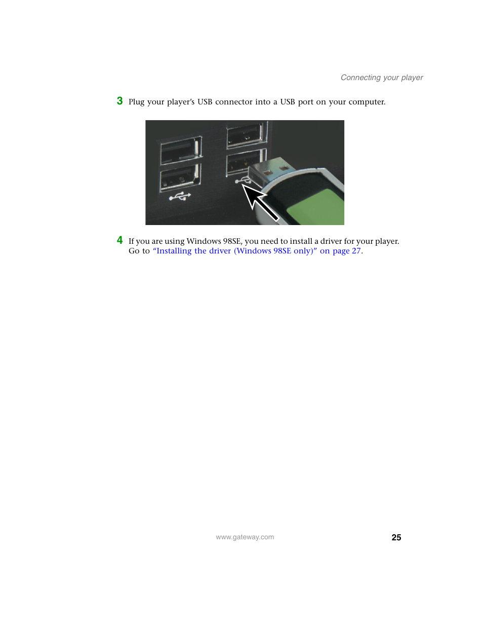 Gateway DMP-110 User Manual | Page 29 / 48