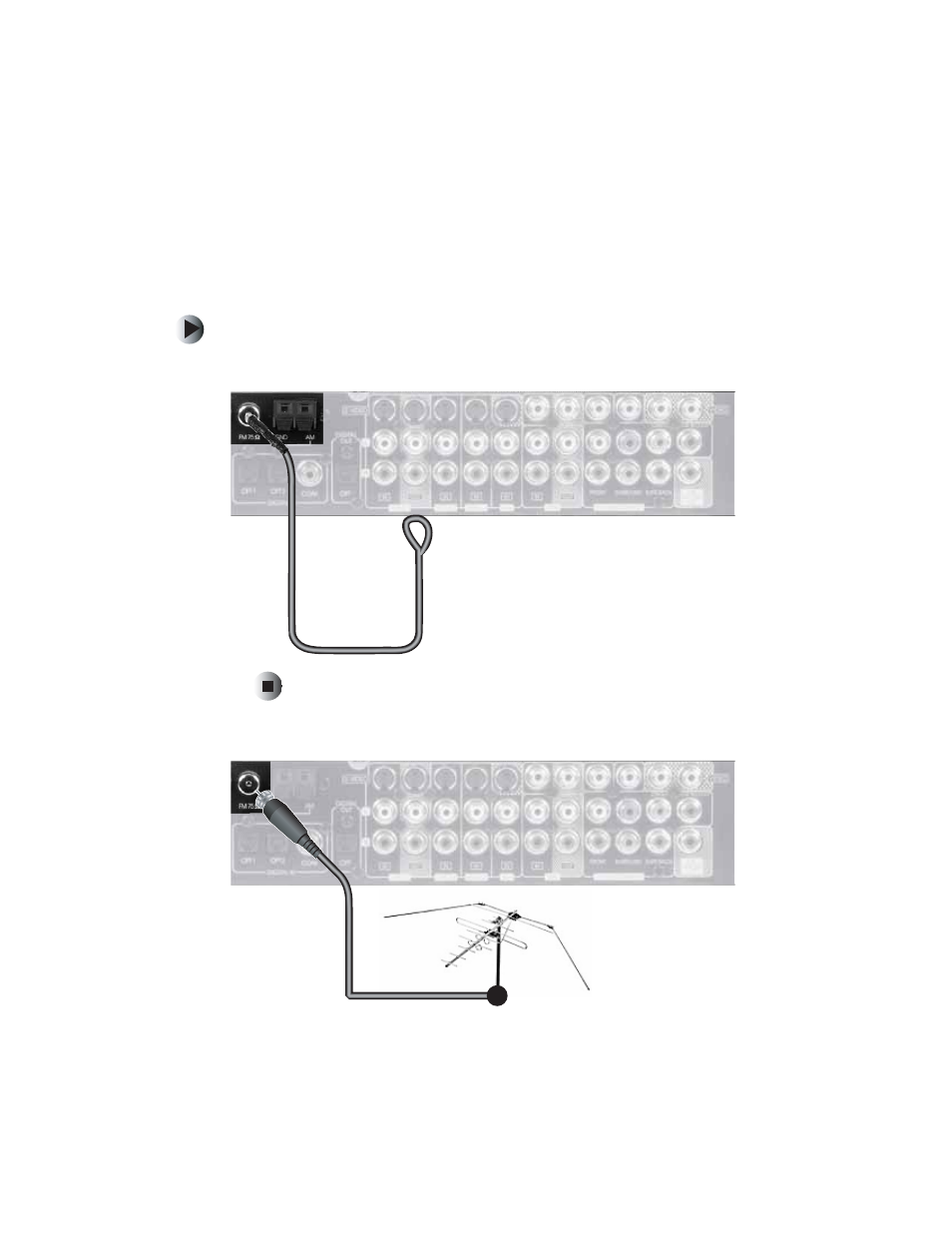 Connecting the fm antenna | Gateway kas303 User Manual | Page 23 / 122