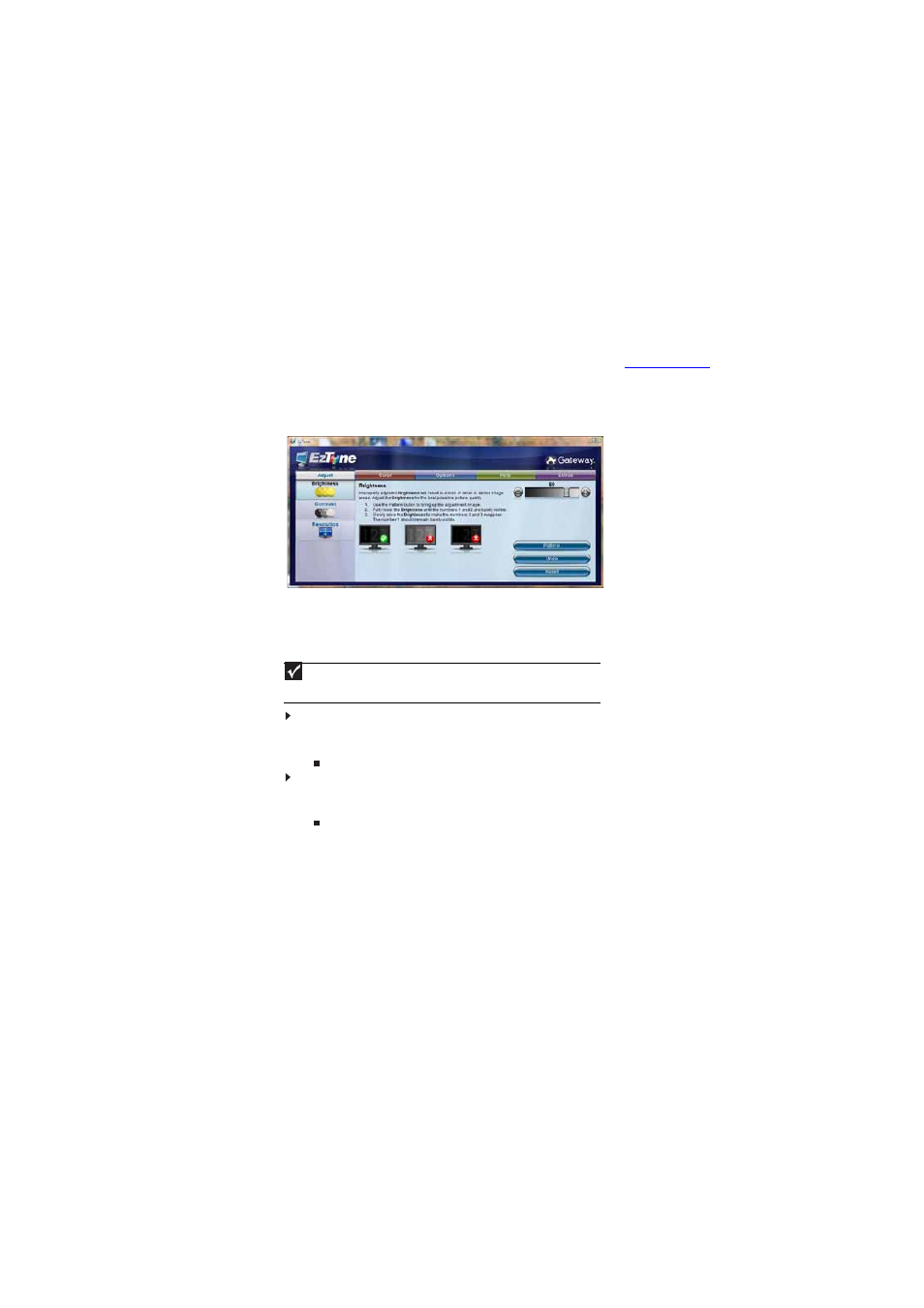 Eztune software, Using the speaker bar, Power management | Energy declaration, Using the speaker bar power management | Gateway HD2401 User Manual | Page 18 / 34