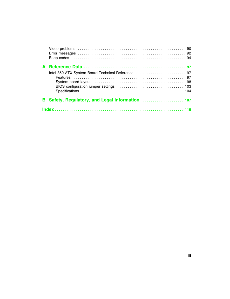 Gateway E-4650 User Manual | Page 5 / 134