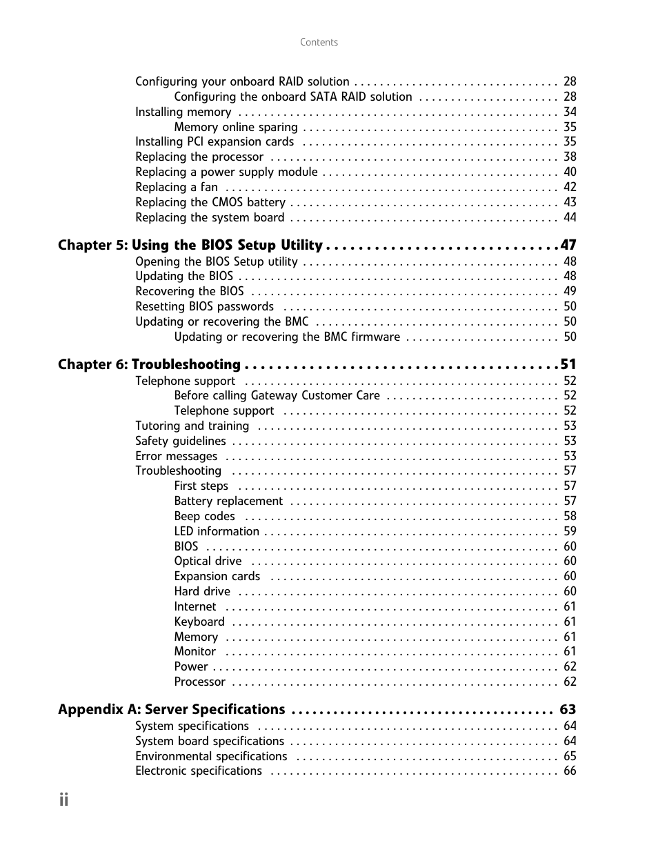 Gateway E-9232T User Manual | Page 4 / 96