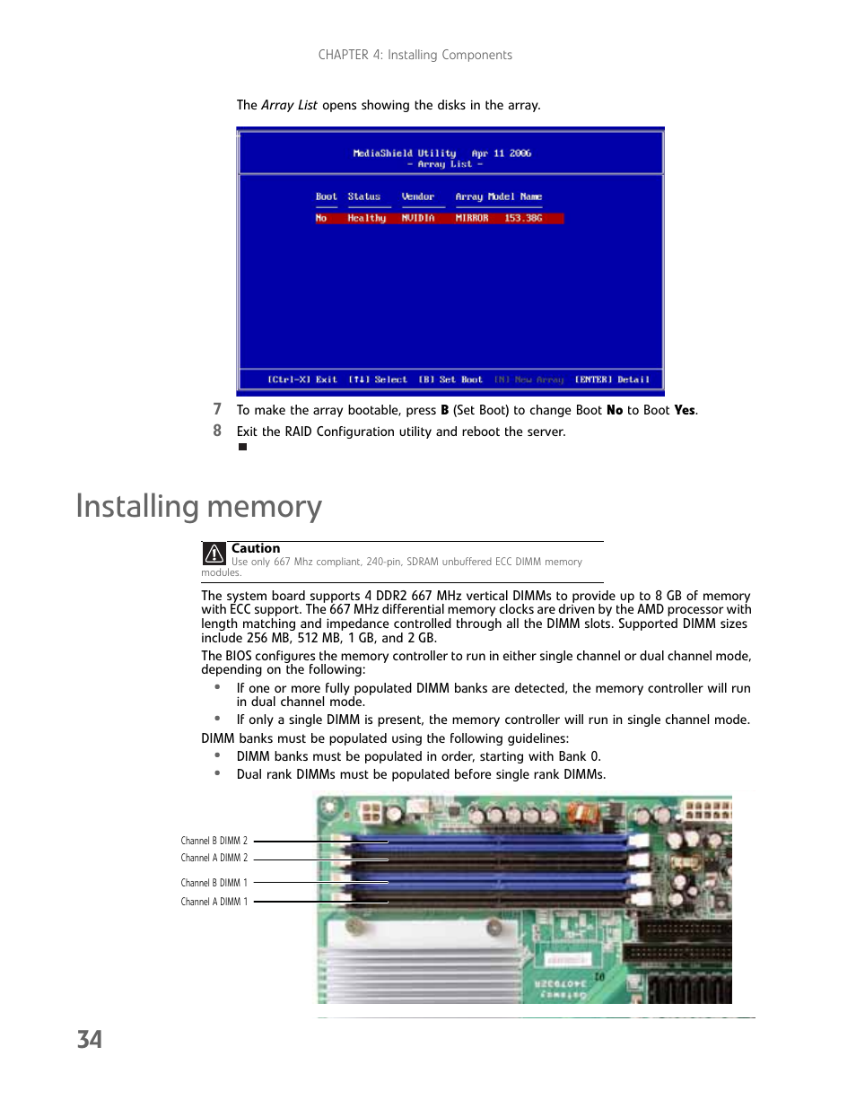 Installing memory | Gateway E-9232T User Manual | Page 40 / 96