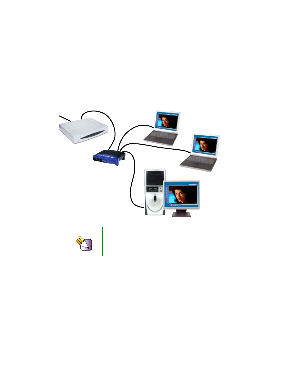 Example wired ethernet network | Gateway ProfileTM 5 User Manual | Page 170 / 292