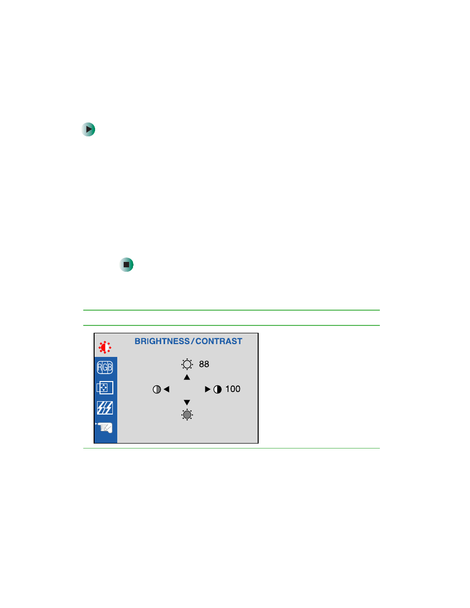 Osd options, To adjust the osd settings, Osd menus | Gateway ProfileTM 5 User Manual | Page 36 / 292