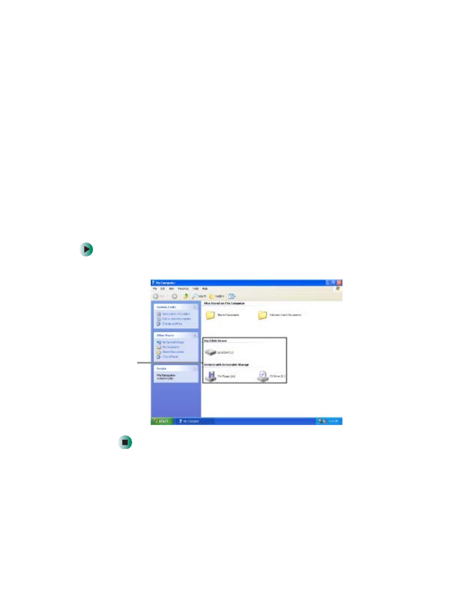 Working with files and folders, Viewing drives, To view the drives on your computer | Gateway ProfileTM 5 User Manual | Page 54 / 292