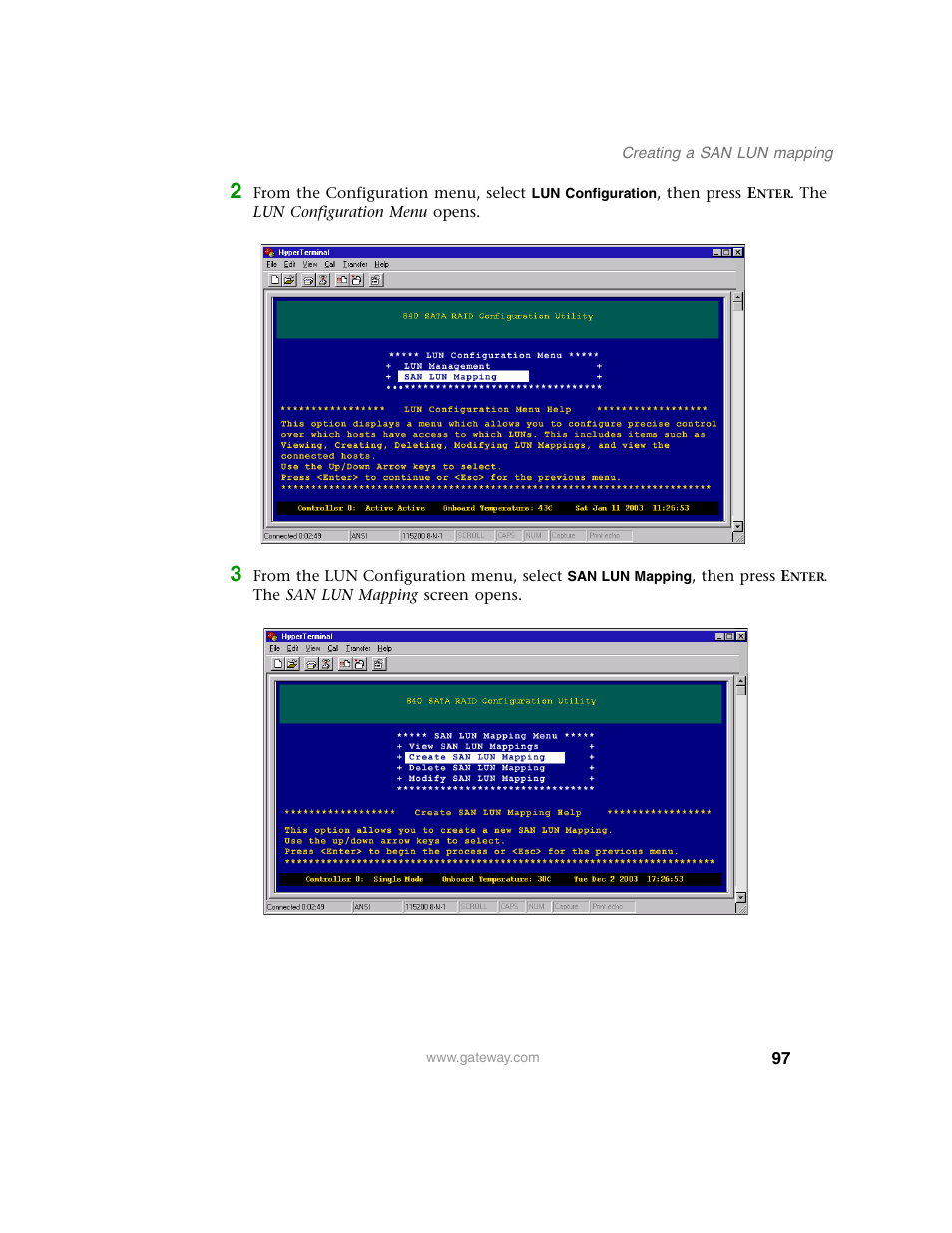 Gateway 840 VT-100 User Manual | Page 102 / 250