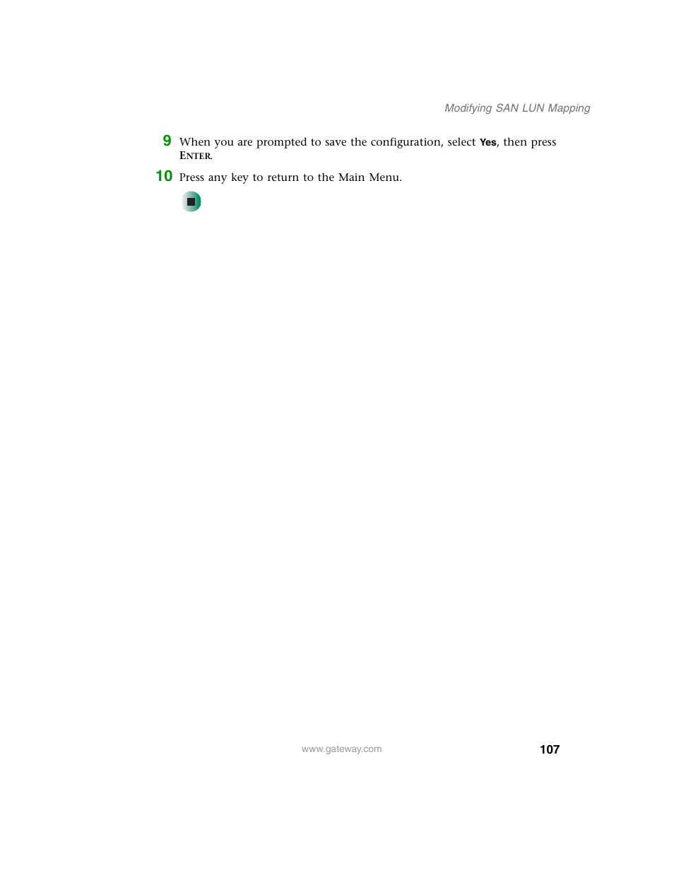 Gateway 840 VT-100 User Manual | Page 112 / 250