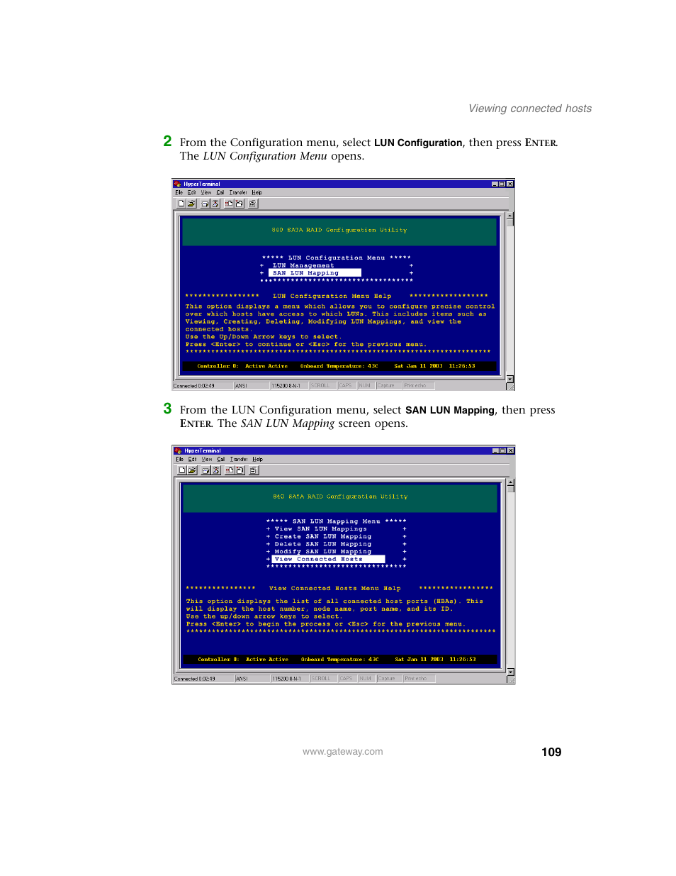 Gateway 840 VT-100 User Manual | Page 114 / 250