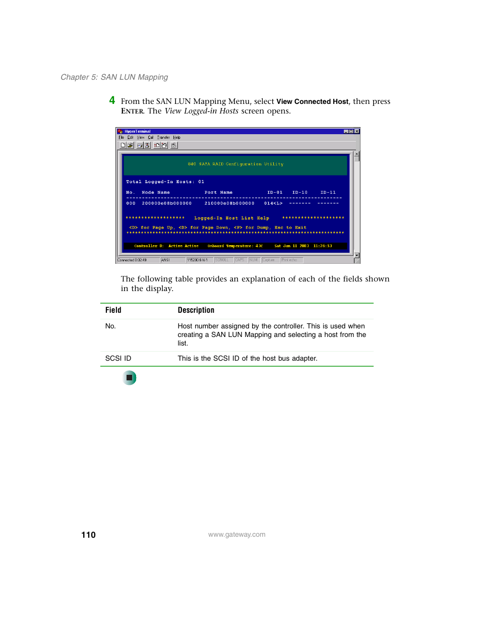 Gateway 840 VT-100 User Manual | Page 115 / 250