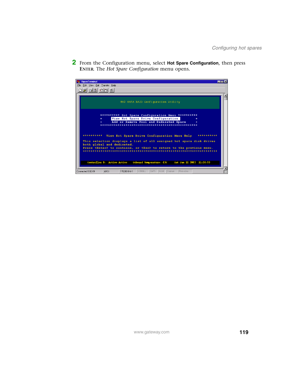 Gateway 840 VT-100 User Manual | Page 124 / 250