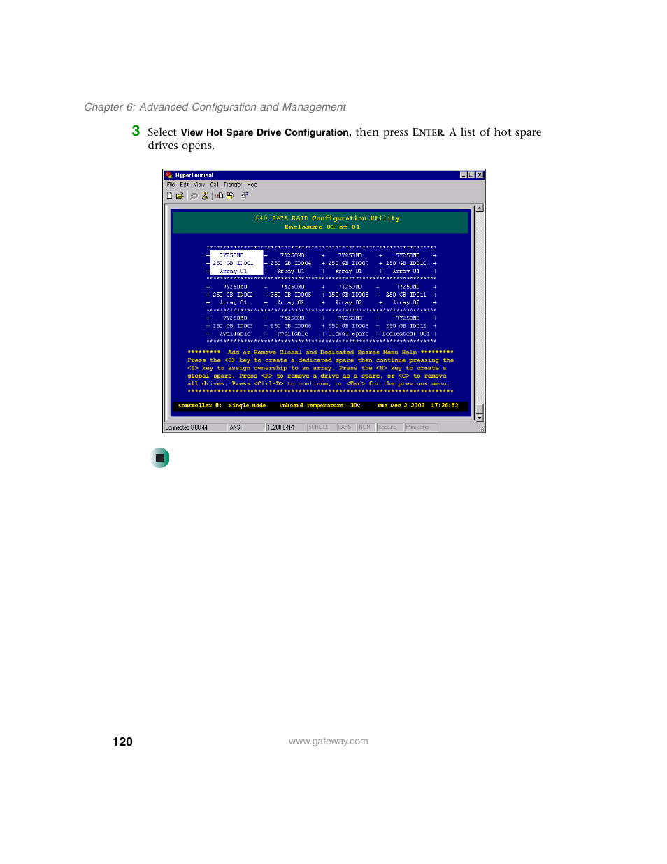 Gateway 840 VT-100 User Manual | Page 125 / 250