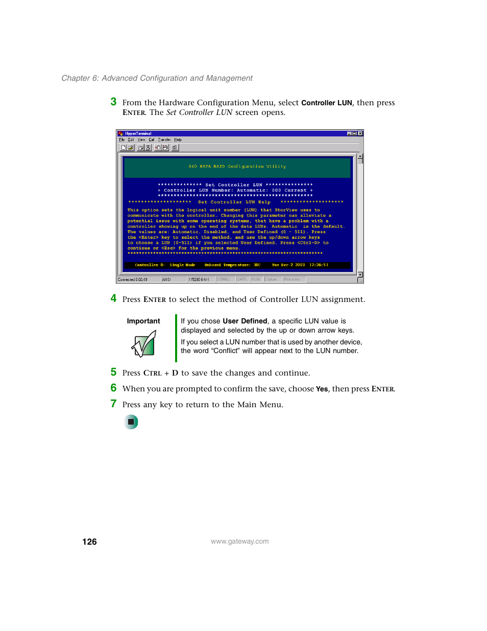 Gateway 840 VT-100 User Manual | Page 131 / 250