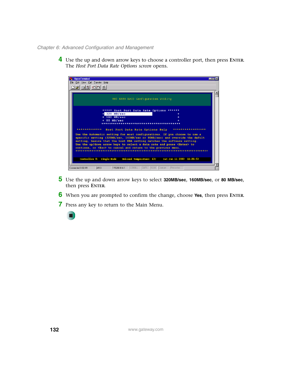 Gateway 840 VT-100 User Manual | Page 137 / 250