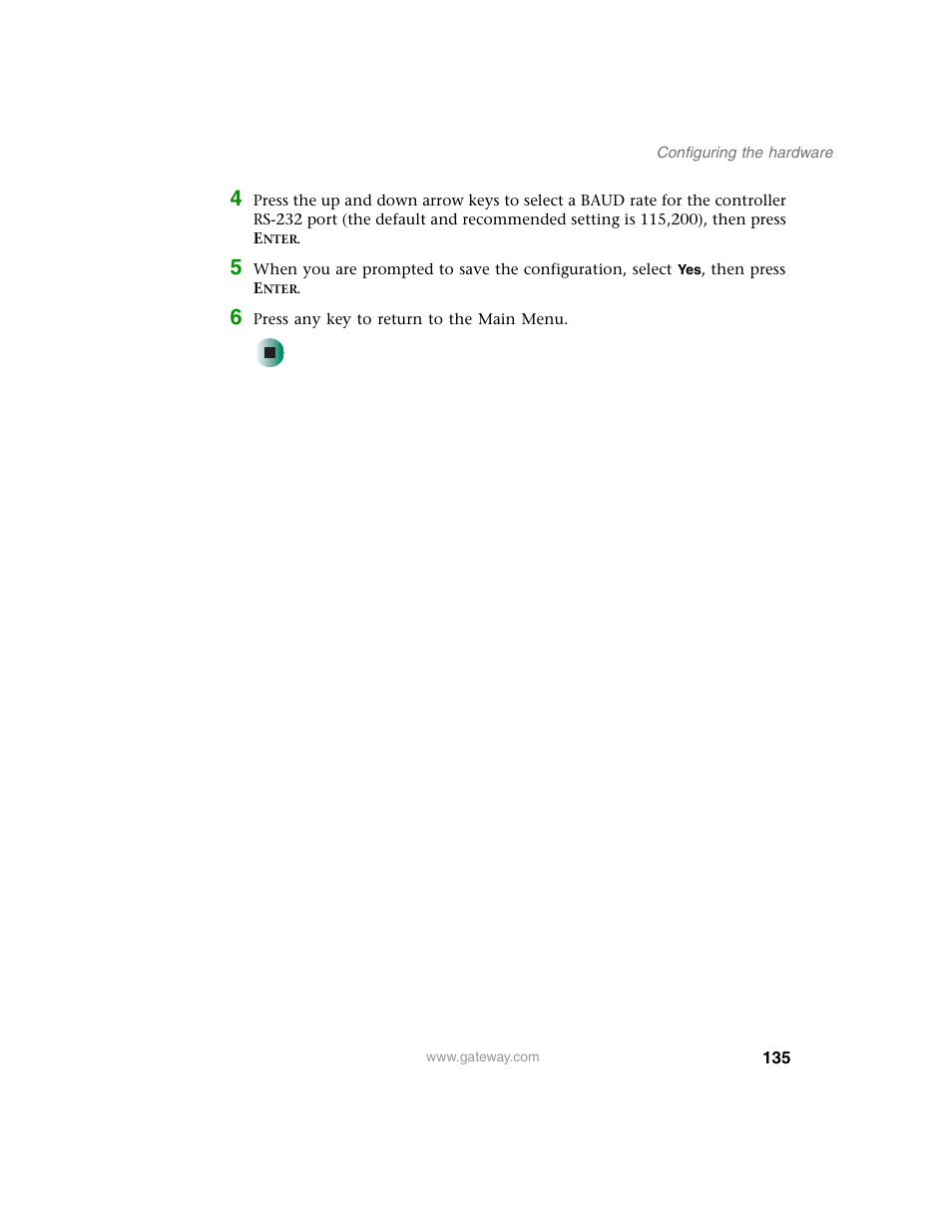 Gateway 840 VT-100 User Manual | Page 140 / 250